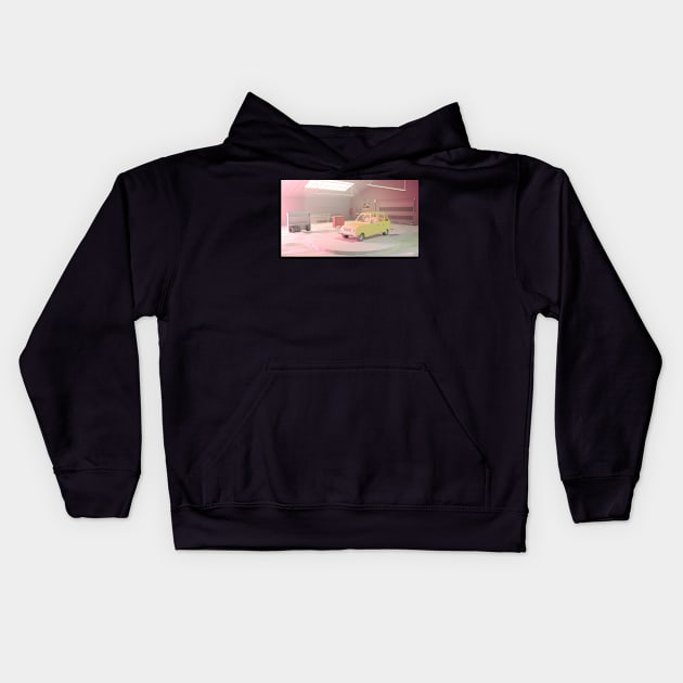 Workshop Kids Hoodie by nramos